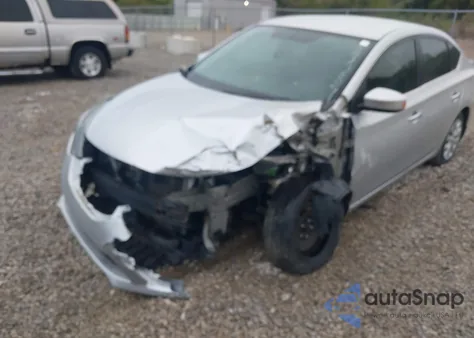 2017 Nissan Sentra S из США, поврежденный, VIN 3N1AB7AP7HY233851